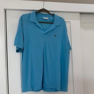 Lacoste Turquoise Polo Shirt with Iconic Logo